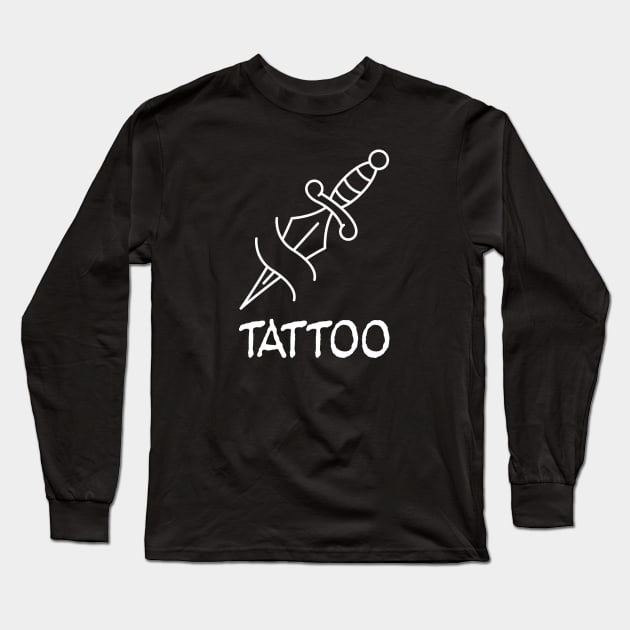 Tattoo Long Sleeve T-Shirt by OrneryDevilDesign